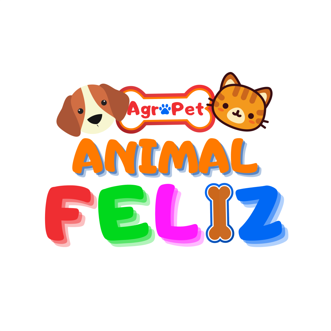 LOGO PET SHOP ANIMAL FELIZ